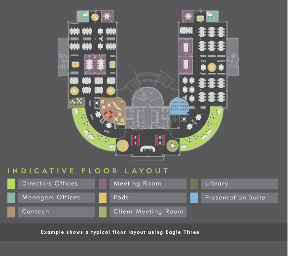 Typical building layout